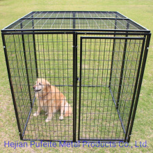 6′ X 5′ X 5′ Powder Coated Black Welded Wire Outdoor Dog Kennel.